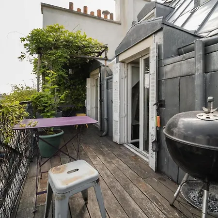 Lägenhet Guestready - Cosy With Terrace Near Passage Brady